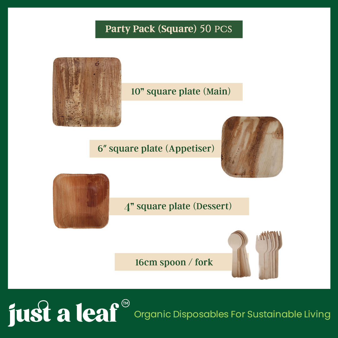 Party Packs (Square-50 guests)- Holiday Gatherings